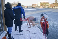 Szkolenie w pływaniu lodowym w Elblągu