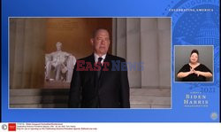 Tom Hanks poprowadził program Celebrating America