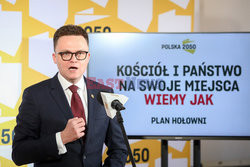 Szymon Hołownia o relacji państwa z Kościołem