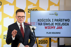 Szymon Hołownia o relacji państwa z Kościołem