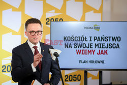 Szymon Hołownia o relacji państwa z Kościołem