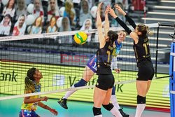 Liga Mistrzyń siatkarek mecz VakifBank Stambuł vs Marica Płowdiw