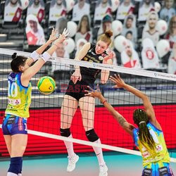 Liga Mistrzyń siatkarek mecz VakifBank Stambuł vs Marica Płowdiw