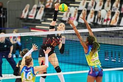 Liga Mistrzyń siatkarek mecz VakifBank Stambuł vs Marica Płowdiw