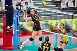 Liga Mistrzyń siatkarek mecz VakifBank Stambuł vs Marica Płowdiw