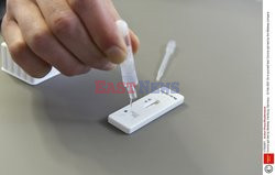 Test na covid z próbki śliny