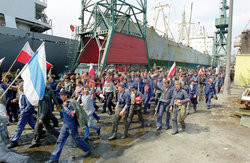 Strajki i demonstracje Solidarności