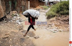 Codzienne życie w slumsach Nairobi