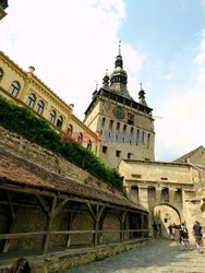 Rumunia - Sighisoara, średniowieczne miasto