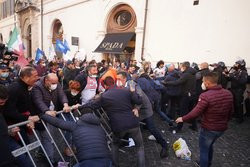 Protest restauratorów w Rzymie