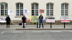 Protest pielęgniarek w Warszawie