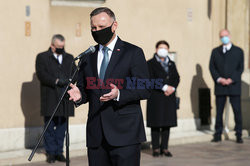 Prezydent Andrzej Duda na Wawelu