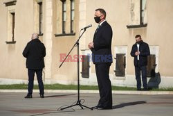 Prezydent Andrzej Duda na Wawelu