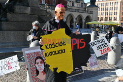 Antypisowski protest w Krakowie