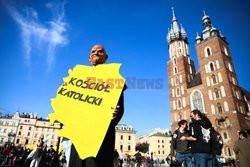 Antypisowski protest w Krakowie