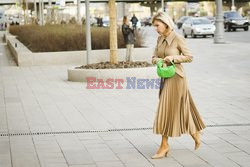 Street fashion na Mercedes-Benz Fashion Week w Rosji