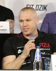 Konferencja prasowa przed Knockout Boxing Night 15