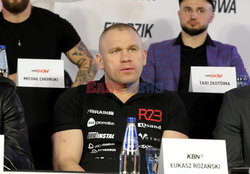 Konferencja prasowa przed Knockout Boxing Night 15