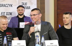 Konferencja prasowa przed Knockout Boxing Night 15