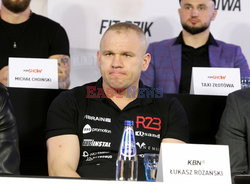 Konferencja prasowa przed Knockout Boxing Night 15