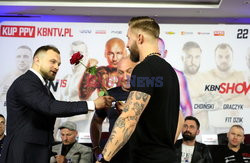 Konferencja prasowa przed Knockout Boxing Night 15