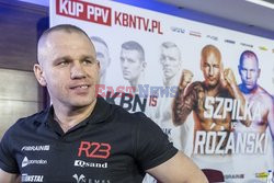 Konferencja prasowa przed Knockout Boxing Night 15