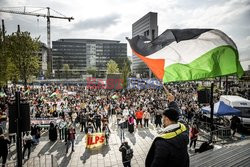 Manifestacje poparcia dla Palestyny