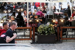 Ruszyły ogródki restauracyjne