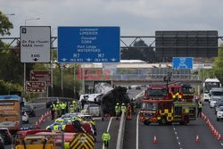 Wypadek na autostradzie pod Dublinem