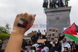 Manifestacje poparcia dla Palestyny