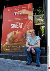 Magdalena Koleśnik promuje film Sweat w Madrycie