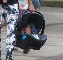 Christina Milian i Matt Pokora z dzieckiem
