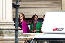 Lily Collins na planie 2. sezonu Emily In Paris