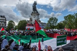 Manifestacje poparcia dla Palestyny