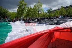 Manifestacje poparcia dla Palestyny