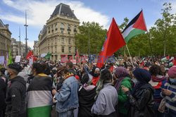 Manifestacje poparcia dla Palestyny