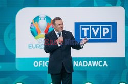 Konferencja dot. Euro 2020 w TVP