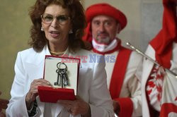 Sofia Loren otrzymała klucze do Florencji