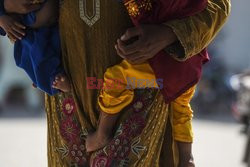 Dzieci zarażone HIV w Pakistanie - AFP