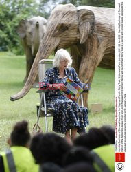 Księżna Kornwalii czyta dzieciom