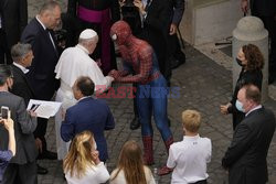 Papież Franciszek spotkał się ze Spider-Manem