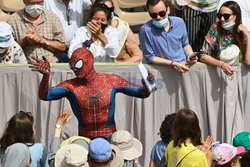 Papież Franciszek spotkał się ze Spider-Manem