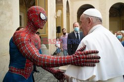 Papież Franciszek spotkał się ze Spider-Manem