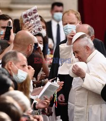 Audiencja generalna papieża Franciszka