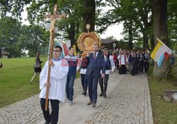 Minister Grzegorz Puda w Strachocinie