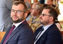 Minister Grzegorz Puda w Strachocinie