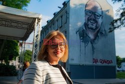 Odsłonięcie muralu Pawła Adamowicza oraz wręczenie Nagrody Równości