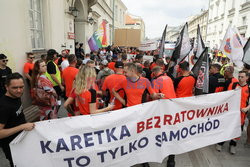 Protest ratowników medycznych