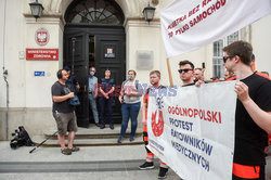 Protest ratowników medycznych