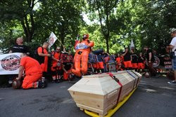 Protest ratowników medycznych